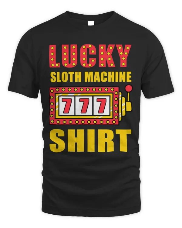 Funny Casino Gift For Men Women Cool Lucky Slot Machine 777
