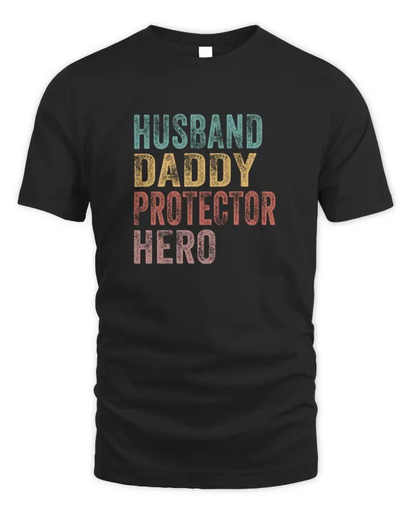 Husband Daddy Protector Hero Best Dad Fathers Day Gift