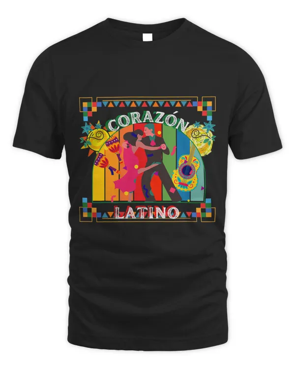 Corazon Latino Latin Heart Archway Sun and Moon
