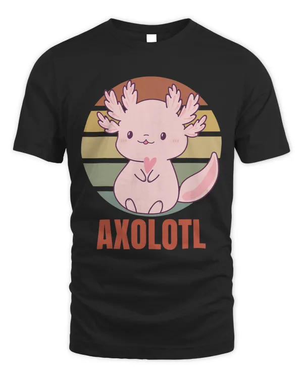 Funny Cute girls kids anime Axolotl Mexican Walking Fish