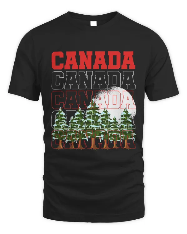 Full Moon Canadian Nature Landscape Canada