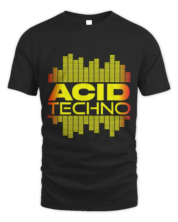 Acid Techno Shirt 303 Spectrum Hard Dark Music