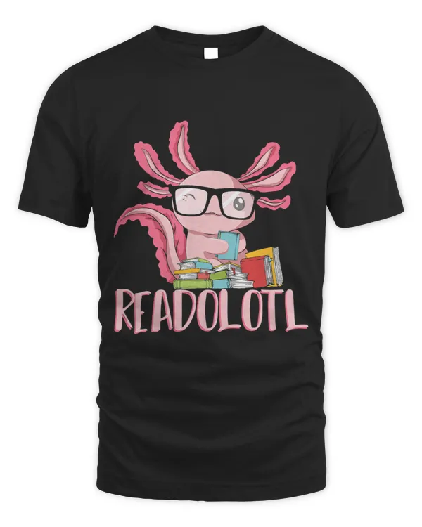 Book Reading Readolotl Amphibian Animal Bookworm Axolotl