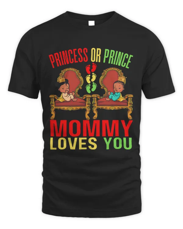 Princess Or Prince Mommy Loves You Baby Shower Gender Reveal