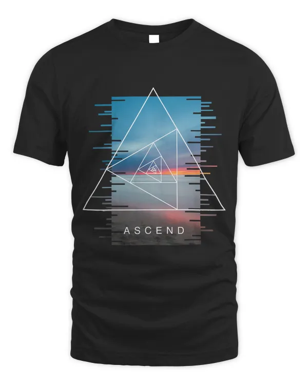 Sunrise with Triangle Design