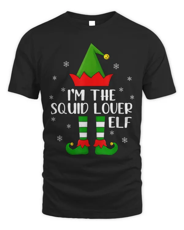 Matching Family Funny Im The Squid Lover Elf Christmas