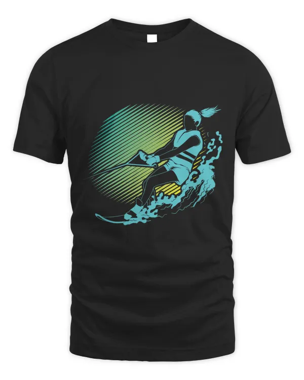 Skiing Ski Water Skiing Cool Surface Water Sport Lovers Gift