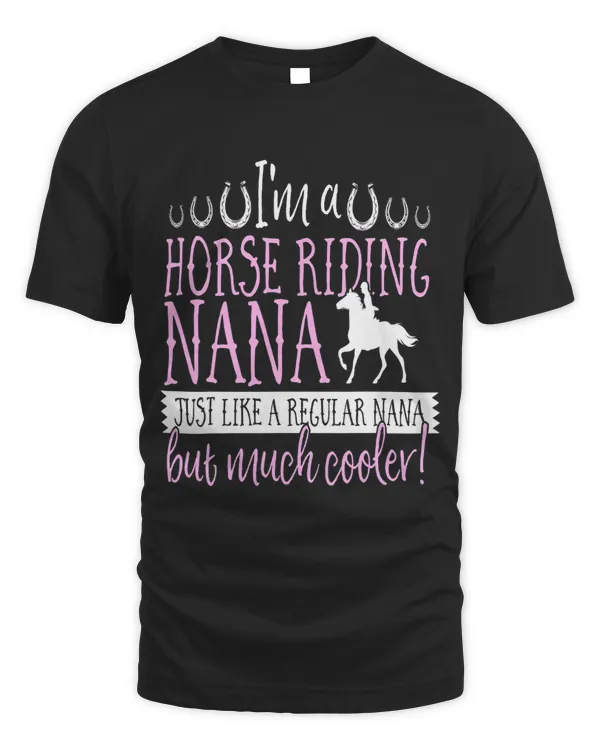 Cute Horseback Riding Equestrian Lovers Gift For Grandma