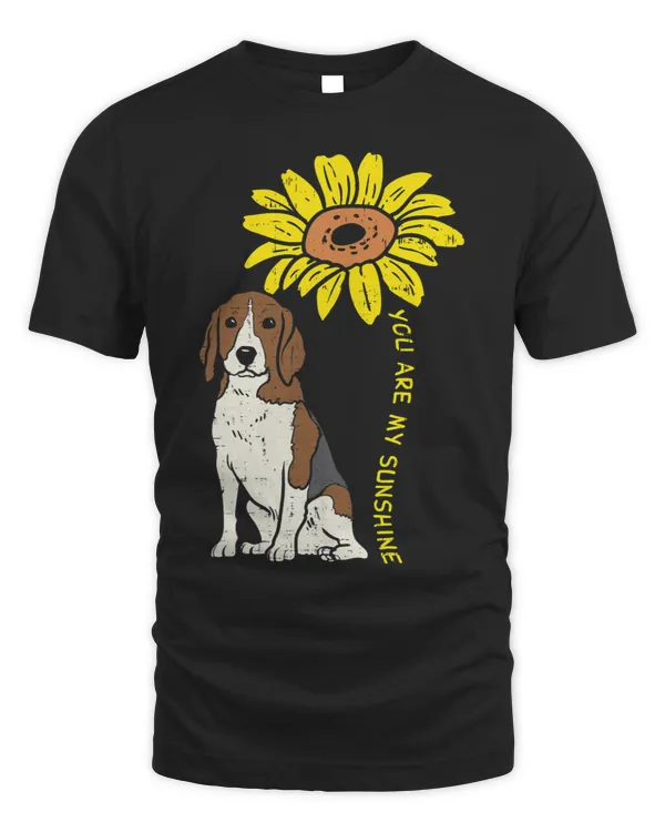 Sunflower Sunshine Beagle Animal Pet Hound Dog Lover Gift