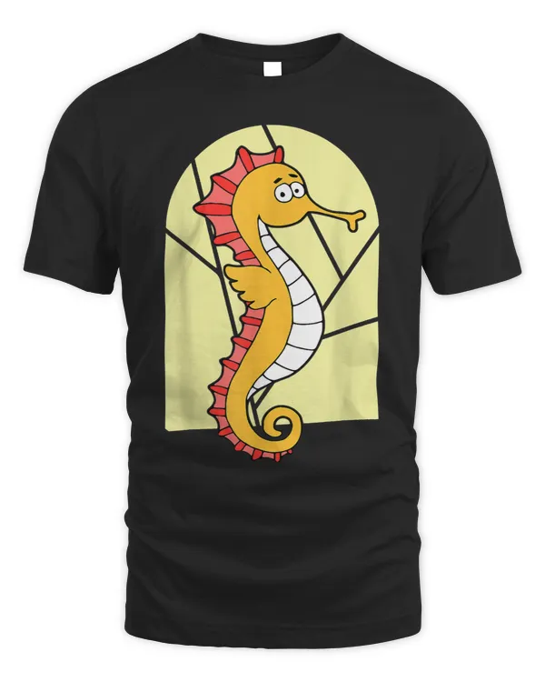 Seahorse Art I Cute Seahorse I Kids Seahorse