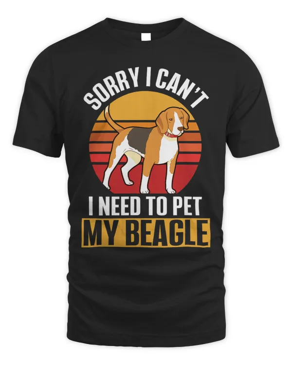 Sorry I Cant I Need To Pet My Beagle Puppy Beagles Dog