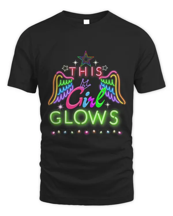 This Girl Glows Lights Glow Party Lover