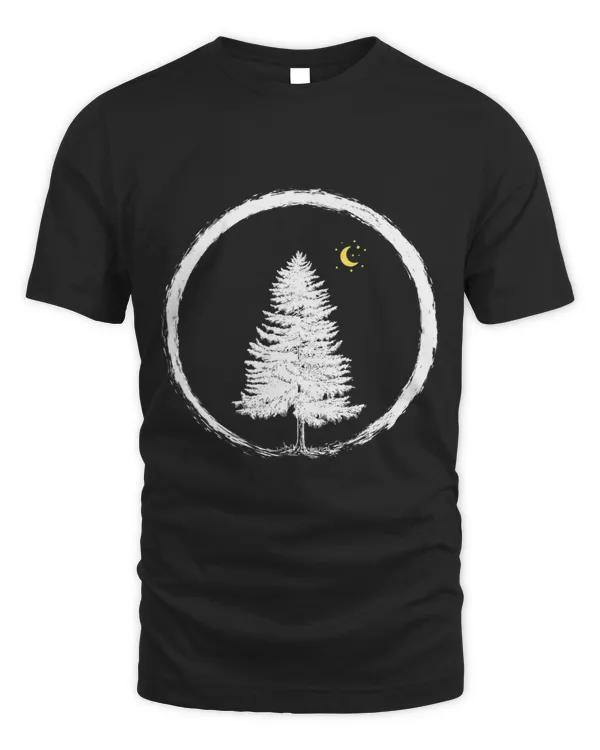 Pine Tree Moon Light