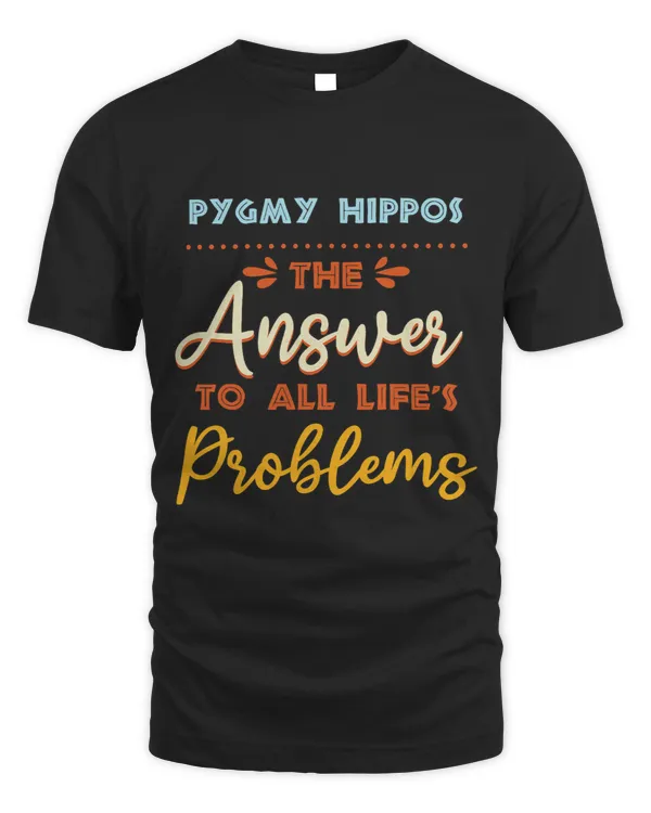 Pygmy Hippos Answer To All Problems Funny Animal Meme Humor