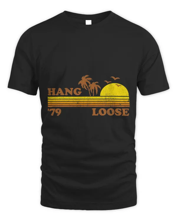 Surf Life Vintage Hang Loose Surfing Beach Retro Sunset Surf 70s Gift 2