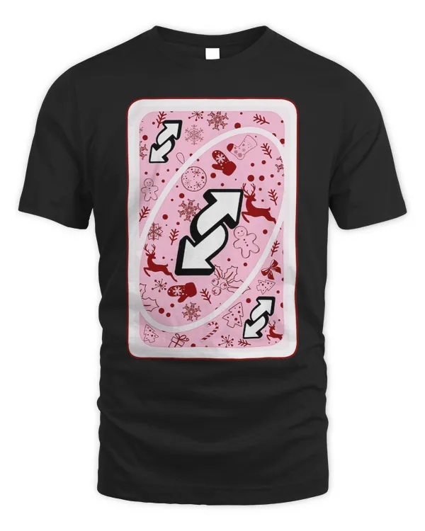 Pink Uno Lover Card Costume Christmas Reverse Family