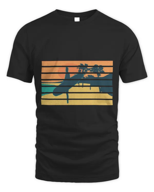 Surf Life Vintage Surfing Retro Surf Board for Men Women Surfer