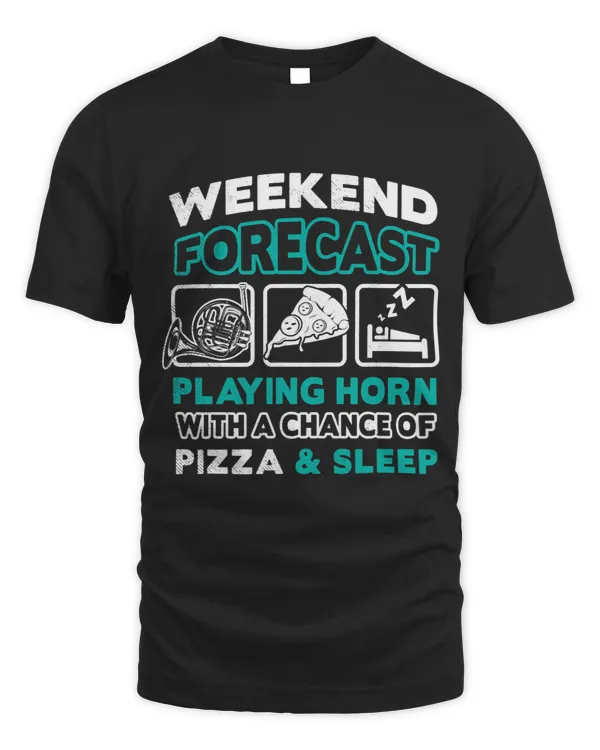 Horn funny WEEKEND Forecast graphic theme cute art