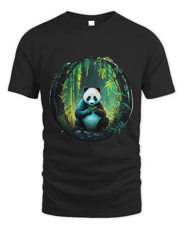 Panda Pride Representing Bamboo Forest Chinas Mascot