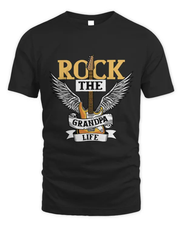Mens Rock The Grandpa Life 2Funny Grandpa