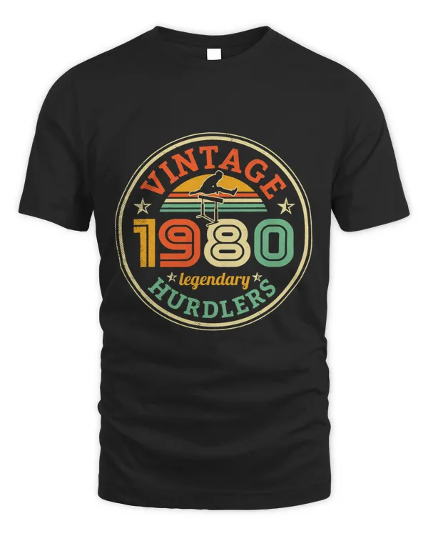 hurdles vintage 1980 legendary retro graphic theme vintage