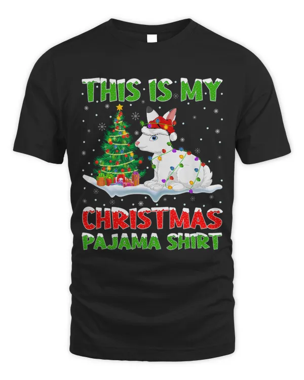 This Is My Christmas Pajama Shirt Arctic Hare Christmas