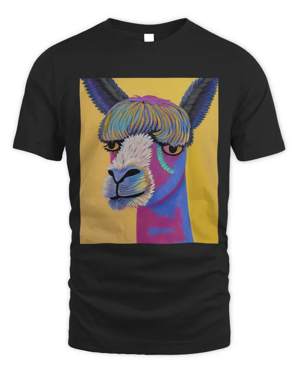 Modern Art Alpaca