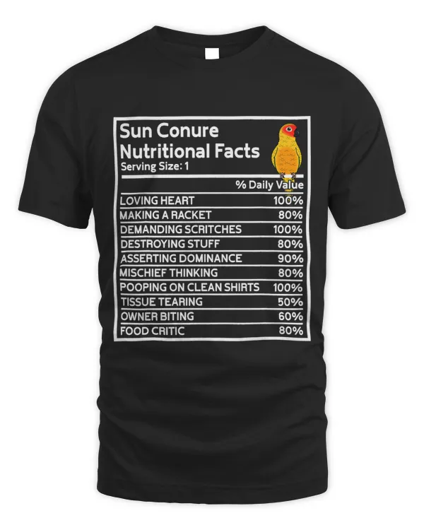 Parrot Nutritional Facts I Sun Conure