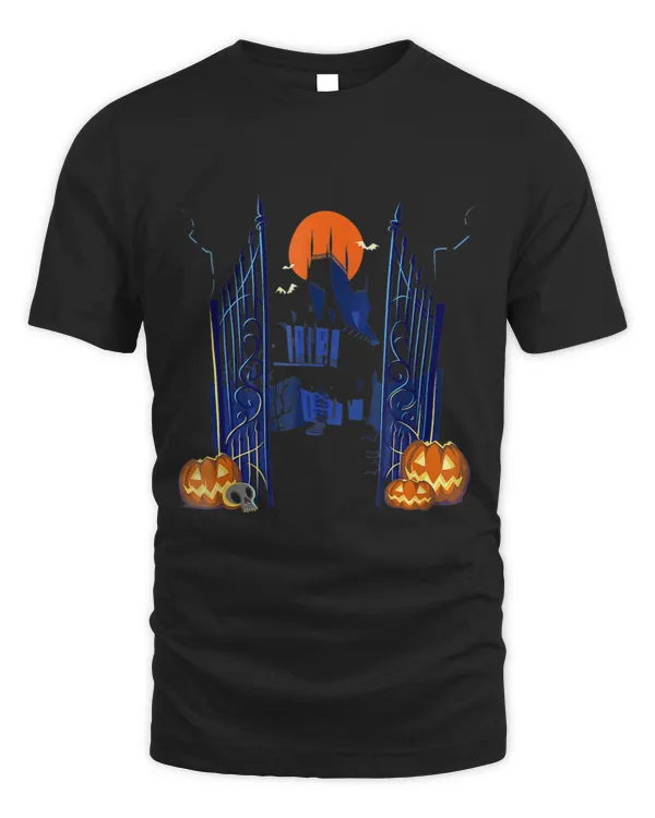 Scary Halloween Funny Pumkin Moon Halloween Men Women