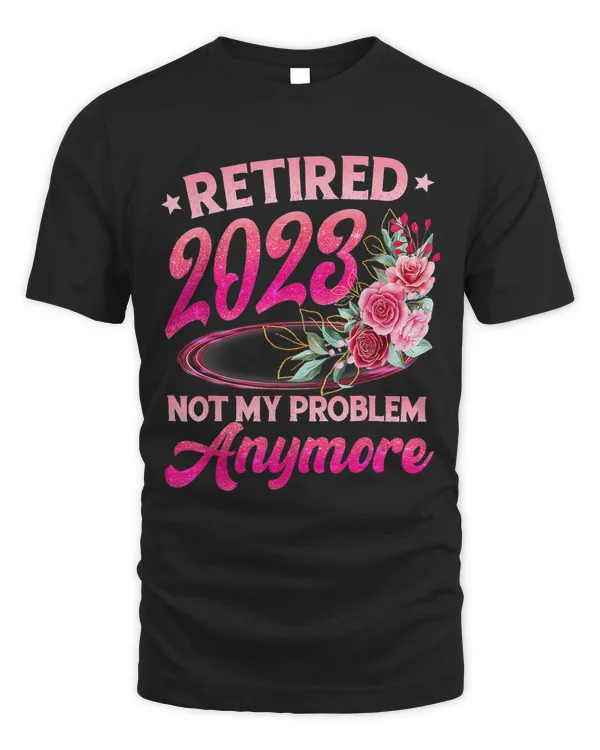 Retired 2Shirt Retirement Gifts for Women 2Cute Pink