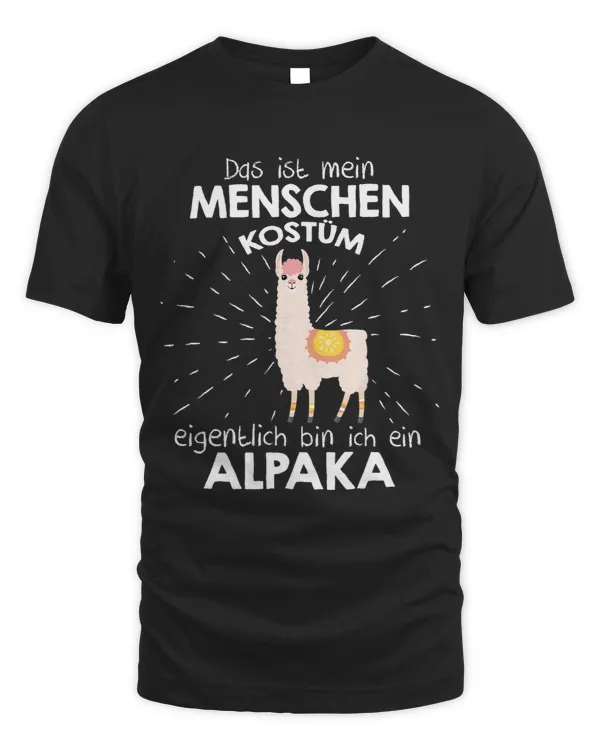 My Man Costume Bin ich ein Alpaca Halloween Outfit