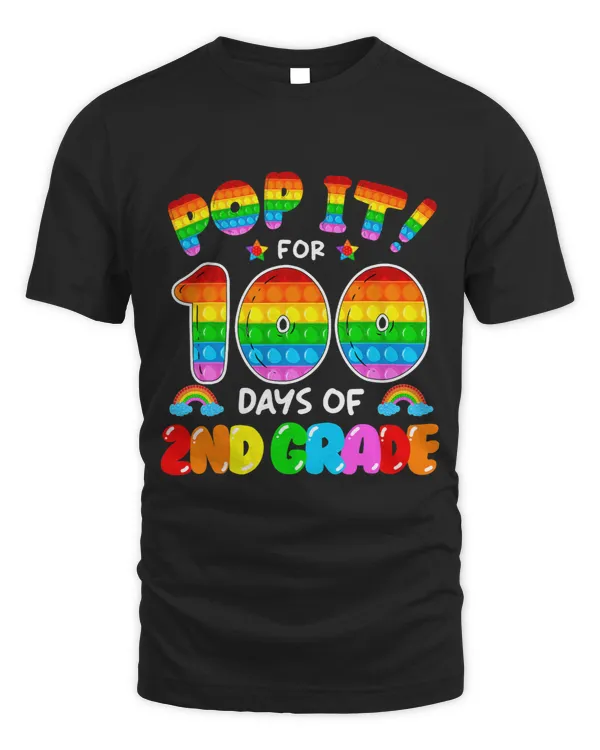 Pop It For 100 Days Of 2nd Grade Poppin 100th Day Fidget Toy