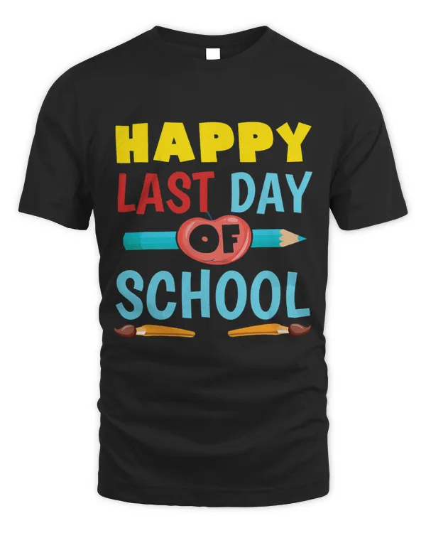 Pencil Happy Day School Happy Last Class Dismissed Summer