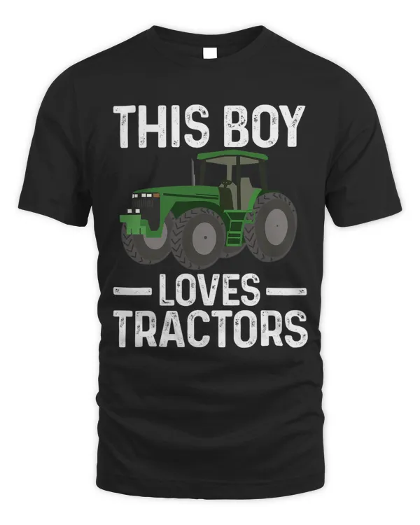Tractor driving This Boy loves Tractors Tractor