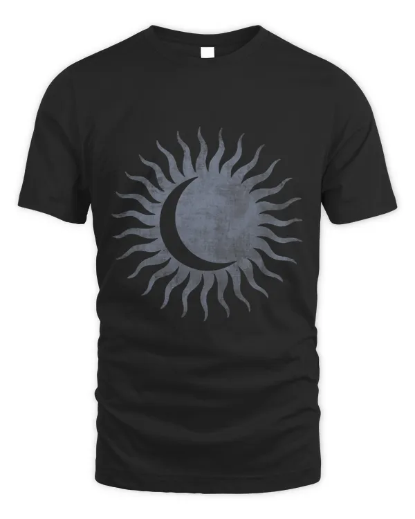 Sun Crescent Moon Spiral