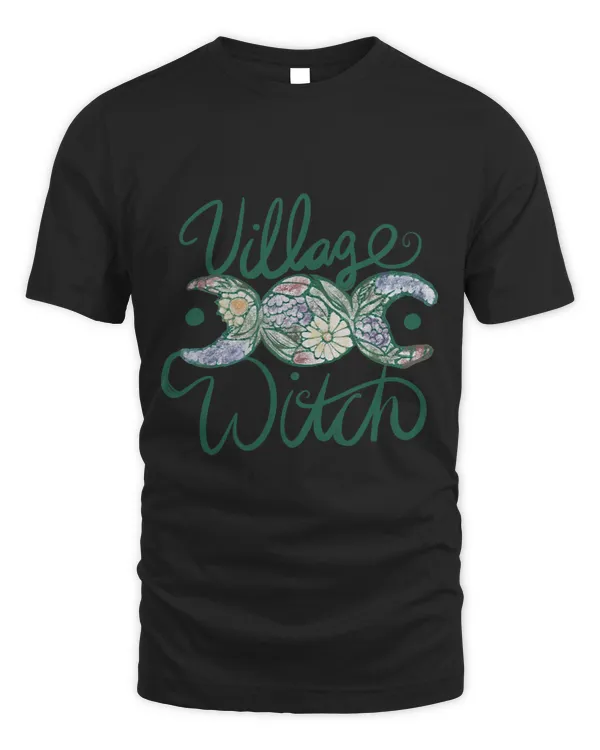 Village Witch Triple Moon Green Witch