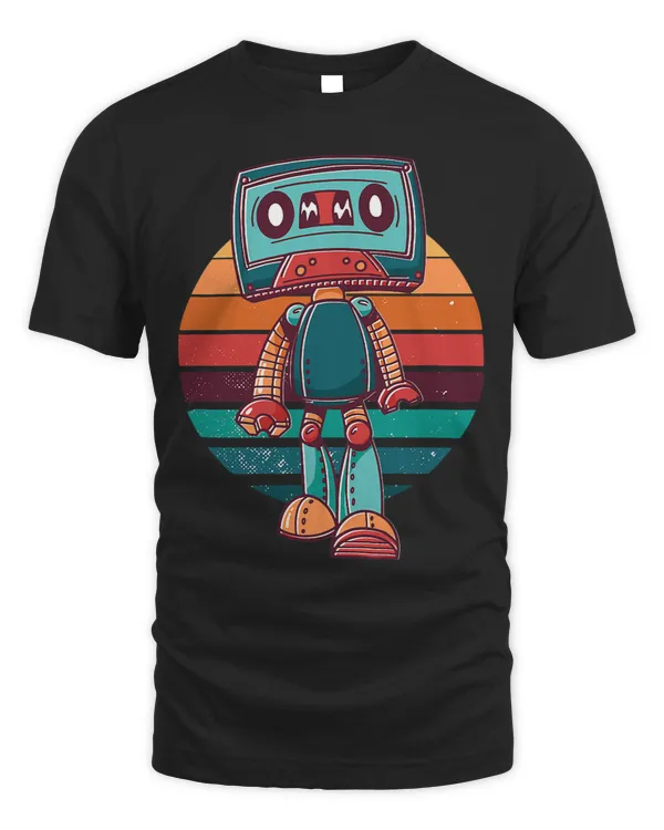 VintageFuture Mashup audio tape cassette robot