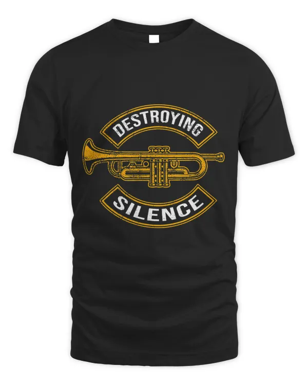 Trumpet Lover Player Destroying Silence Trumpeter