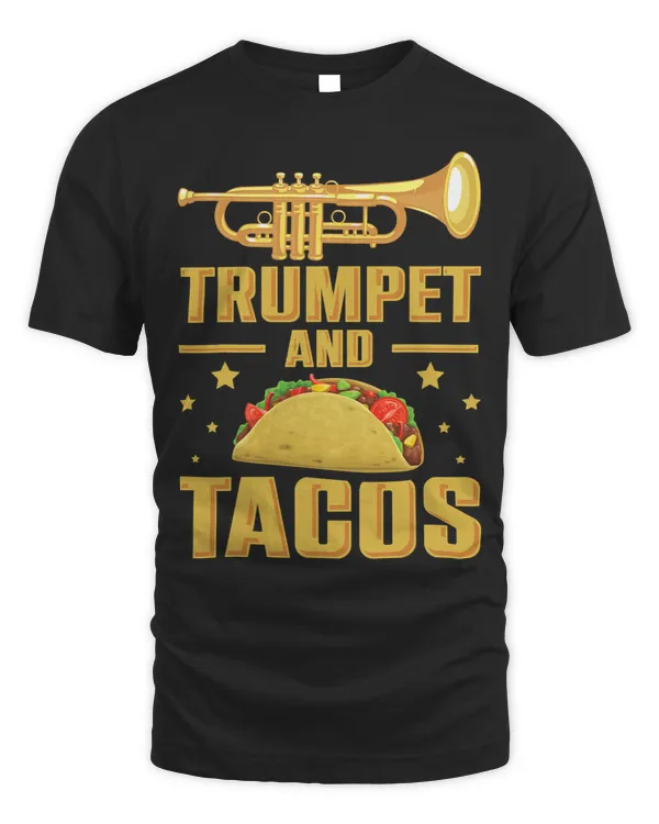 Trumpet Lover Valve Caps and Tacos Trumpet Mouthpiece