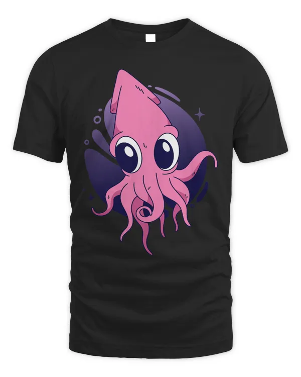 Octopus with big eyes