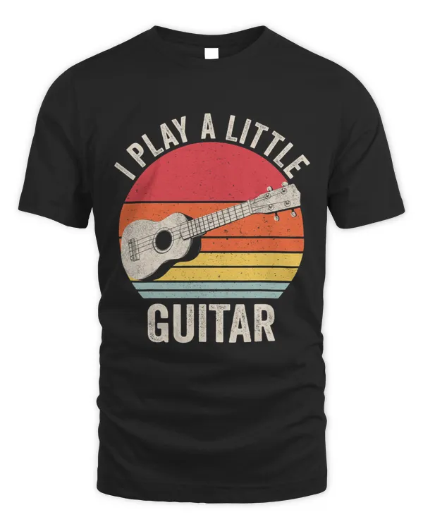 Guitarist I play a little guitar vintage ukulele player ukulelist Guitar