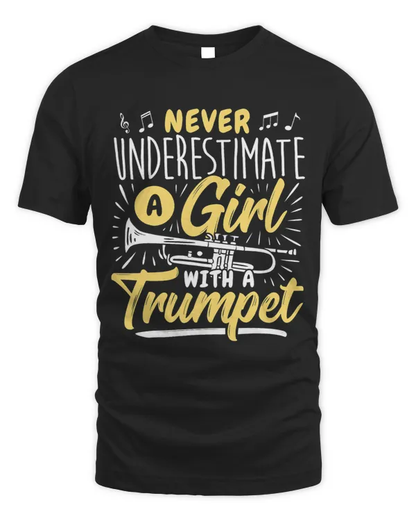 Trumpet Lover Woman Trumpet Player Girl Trumpet Lady Trumpeter