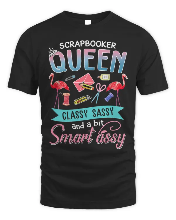 Scrapbooking shirt scrapbooker queen love