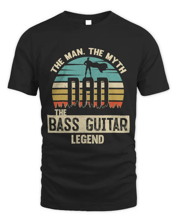 Guitarist Man Myth Legend Dad bass Guitar