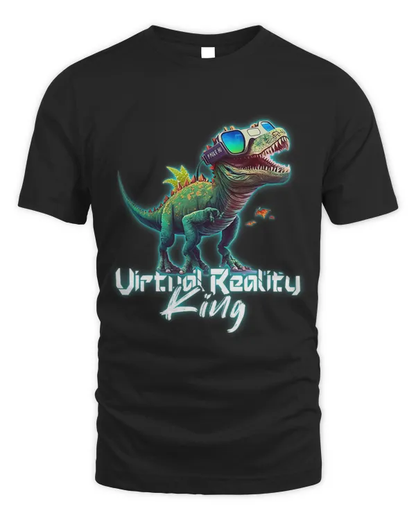 VR Gamer Virtual Reality King TRex VR Gaming VR Developer
