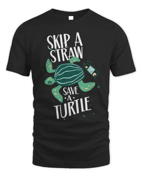 Skip A Straw Save A Turtle Sea Pollution Plastic Ocean