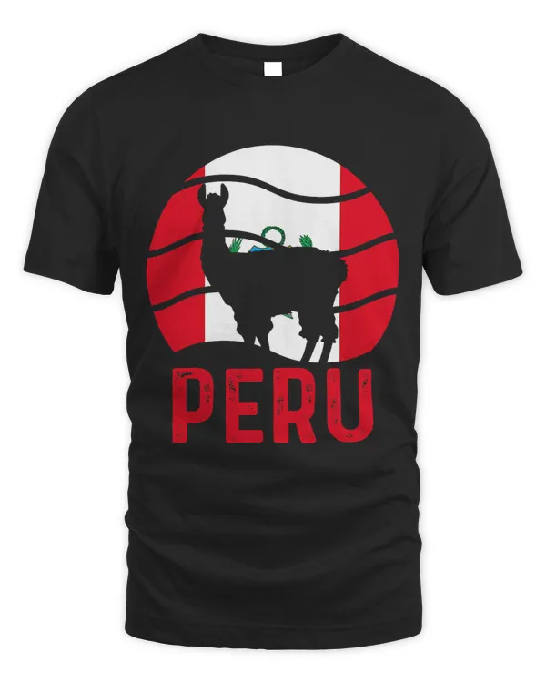 Peruvian Root Heritage 2Peru National Flag 2Llama Alpaca