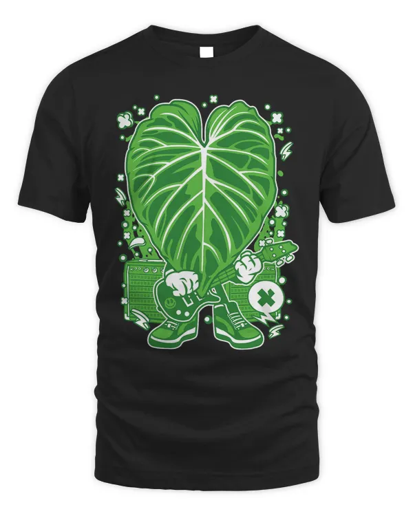 Guitarist Philodendron Verucosum Rock Guitarist Botanist Garden Guitar