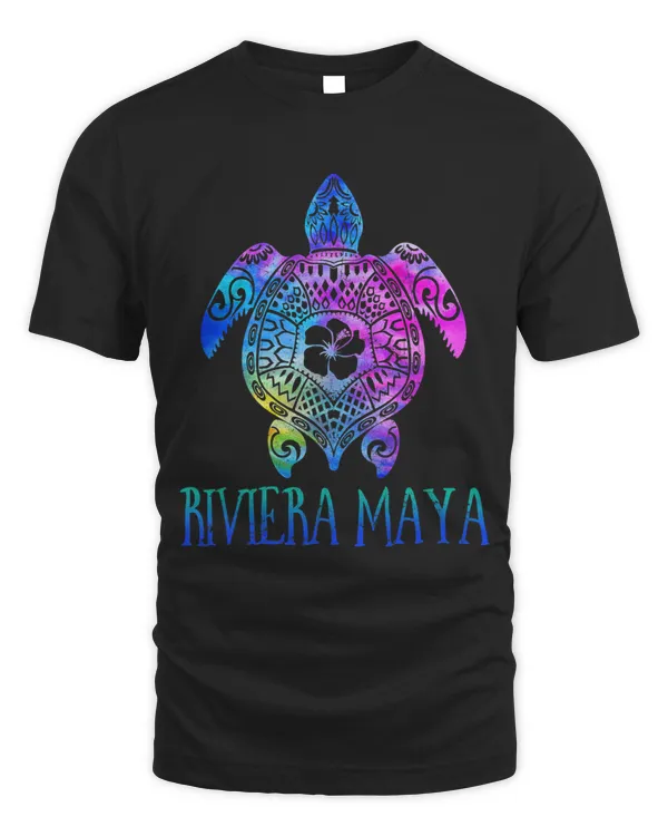 Riviera Maya Mexico Tie Dye Sea Turtle Vacation 2
