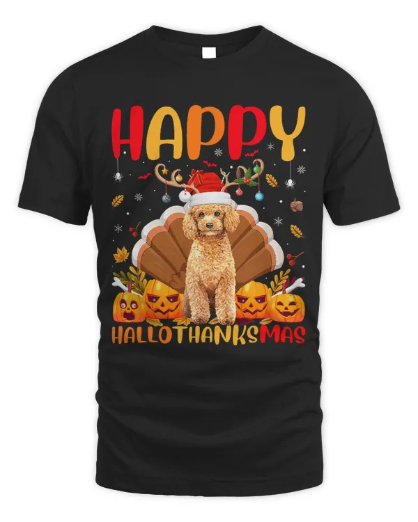 Funny Cockapoo Dog Lover Happy Cockapoo HelloThanksMas
